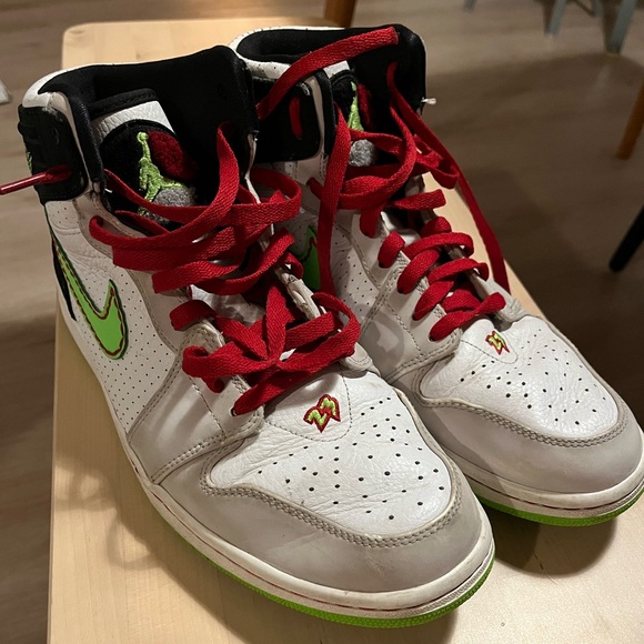 Air Jordan 1 Retro '93 White/Electric Green - Picture 2 of 7